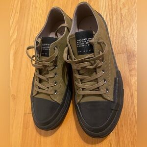All saints men leather sneakers